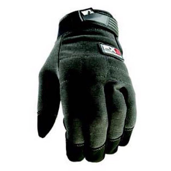Wells Lamont Men's Indoor/Outdoor FX3 Work Gloves Black/Gray XL 3 pair, 3PK 7850XL